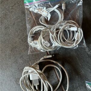 Universal Lightening Charging Cable set of 6 (1 is 6’)